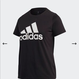 Adidas; BADGE OF SPORT TEE (PLUS SIZE)